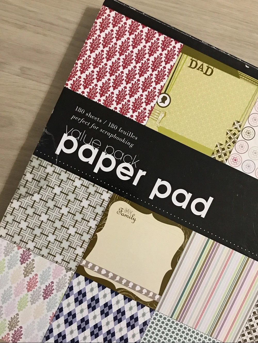 Paper Pad & Animal Crackers Scrapbook Paper Pack - Multi Color